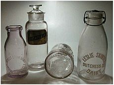Milk Bottles of the Late 19th century