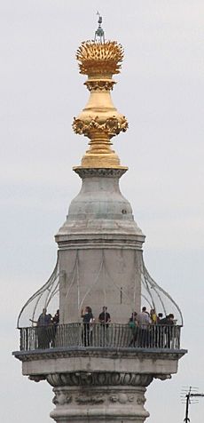 Monument top restored