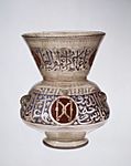 Mosque Lamp for the Mausoleum of Amir Aydakin al-'Ala'i al-Bunduqdar MET 17.190.985