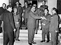 Nasser with Syrian Delegation
