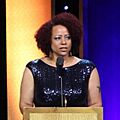 Nikole Hannah-Jones at the 75th Annual Peabody Awards for This American LIfe's The Case for School Desegregation Today 2016 (cropped)