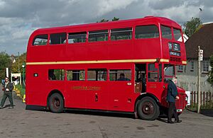 North Weald railway station MMB 02 Routemaster