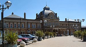 Norwich UK train station