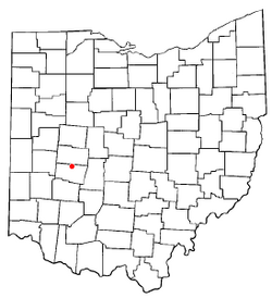 Location of Northridge, Clark County, Ohio