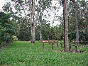 Oaklands looking east from Captain Whish Ave along northern boundary (2010).jpg