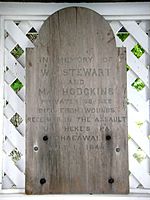 Ohaeawai,Flagstaff war headstone