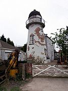 Old Lighthouse on Killingholme Marshes - geograph.org.uk - 165155