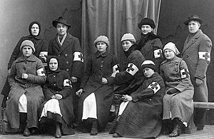 Pispala Red Guard medics 1918