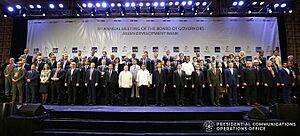 President Rodrigo Roa Duterte at the 51st ADB Annual Meeting