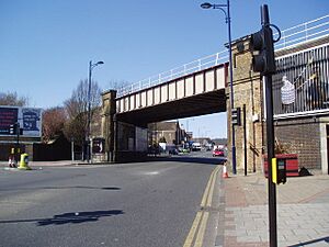 Railway overbridge, Welling, Kent - geograph.org.uk - 147665
