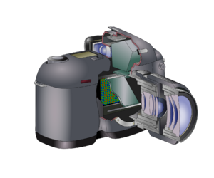 Reflex camera numeric