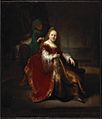 Rembrandt - A young woman at her toilet - National Gallery of Canada 21015