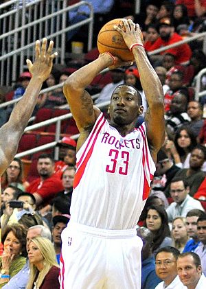 Robert Covington of the Houston Rockets (2013)