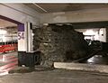 Roman Wall in car park