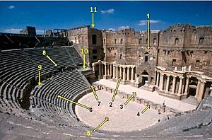 Roman theatre Bosra edited