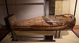 Sarcófago de Taremetchenbastet, hija de Ptahirdis. Periodo tardío de Egipto 01