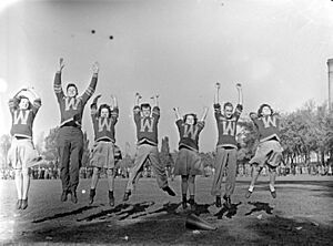 School. West Hill High School Cheer Leaders BAnQ P48S1P09553