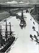South Pass Louisiana Shipping 1884