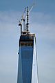 Spire at the top of One World Trade Center - 21 April 2013
