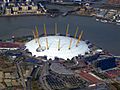 The O2 from the air