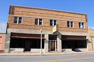 The former Grand Hotel missing the luster it once held.