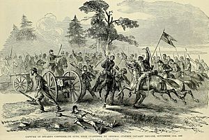 The soldier in our Civil War - a pictorial history of the conflict, 1861-1865, illustrating the valor of the soldier as displayed on the battle-field, from sketches drawn by Forbes, Waud, Taylor, (14576377078).jpg