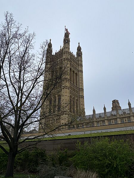 Victoria Tower, London.