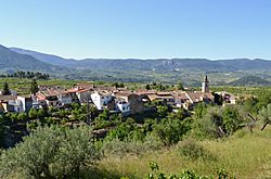 Vista general de Millena, el Comtat, País Valencià