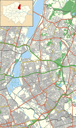 West Warwick Reservoir is located in London Borough of Waltham Forest