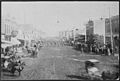 "Parade of U.S. Infantry through Kearney, Nebraska, 1888." - NARA - 533173