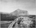 "The overland stage road between Ogden and Helena crossing the Beaver Head River at Point of Rocks ... by means of a pla - NARA - 520085