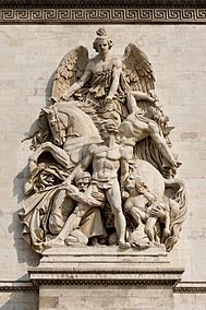 Arc de Triomphe, la Résistance de 1814, Antoine Etex