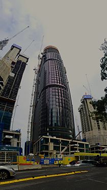 Barangaroo tower 2 under construction