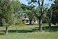 Bayless Quarters through the trees