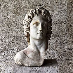 Bust of the sun-god Helios. 2nd cent. A.D.jpg