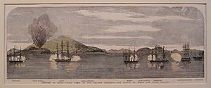 Capture of Bocca Tigris forts 1856.jpg