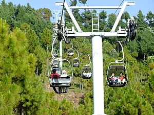 Chairlifts in murree