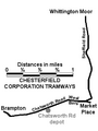 Chesterfield Tramway plan