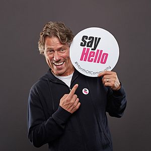 Comedian John Bishop promotes his 'Say Hello' campaign (1) (52113632457)