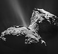 Comet 67P on 31 January 2015 - NAVCAM