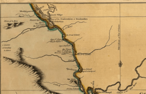 Course of the Mississippi River from Balise to Fort Chartres