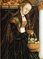 Cranach, Lucas, d.Ä. - Die Heilige Dorothea - c. 1530