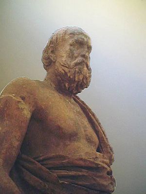 Delphi Platon statue 1