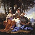 Eustache Le Sueur - The Muses - Clio, Euterpe and Thalia - WGA12611