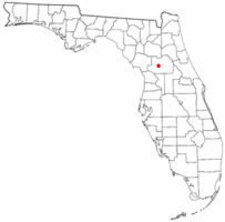 Location of Silver Springs, Florida