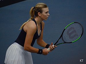 Fed Cup – Great Britain v Greece (46364380284)