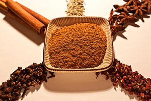 Five spices detailed