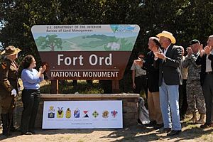 Fort Ord National Monument Sign