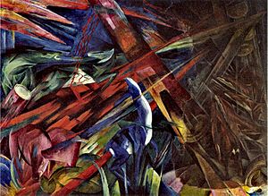 Franz Marc-The fate of the animals-1913