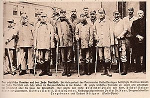 Future Pope Pius XII visits Dorstfeld Mines in 1927 Germany